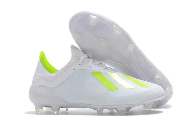 Adidas X Vert Transparente Coupe Basse Tige Synthétique Texturé Micro-Patterné Avant-Pied Terrain Ferme Chaussures de Football 23
