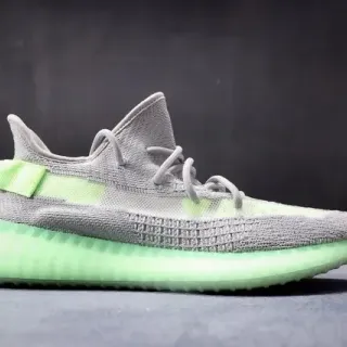 أديداس Yeezy Boost 350 V2 Glow Green حذاء رياضي لايف ستايل
