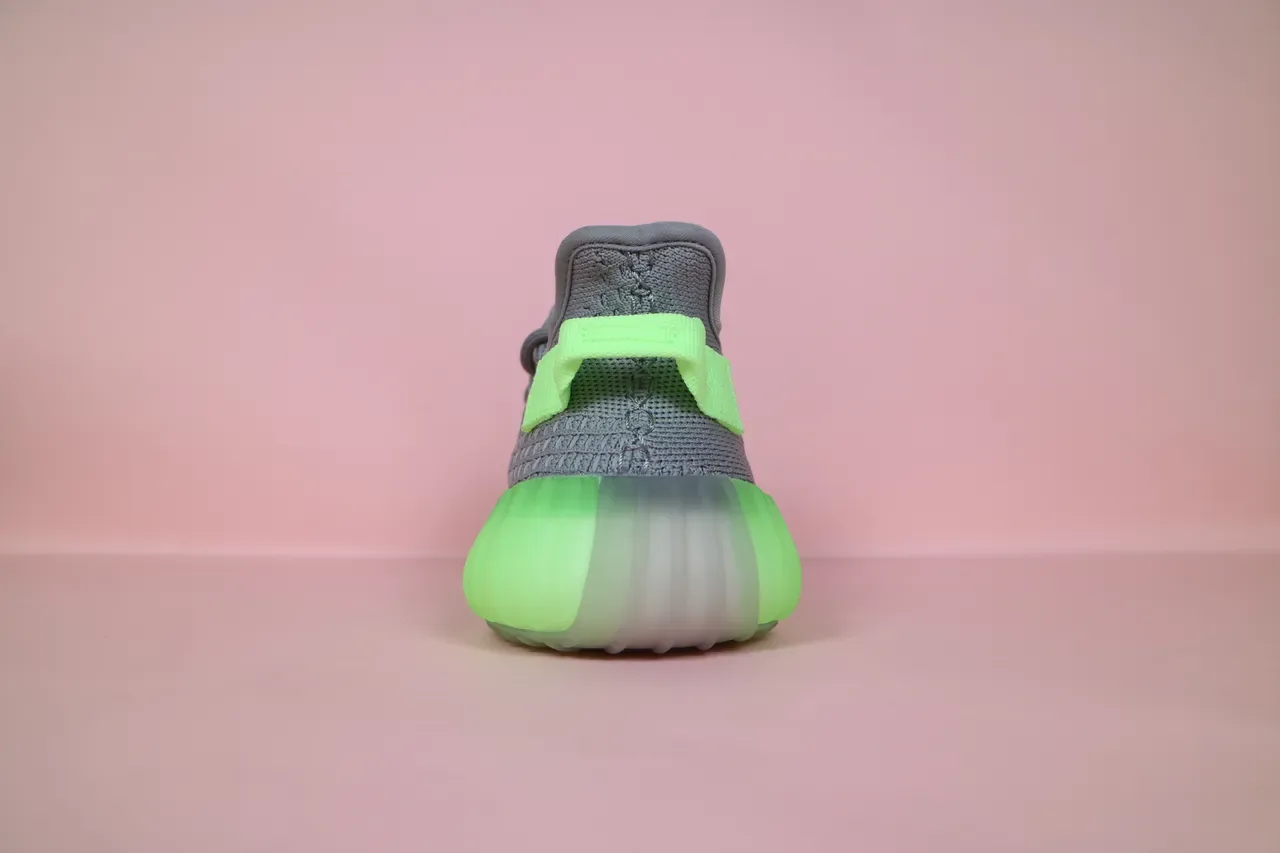 أديداس Yeezy Boost 350 V2 Glow Green حذاء رياضي لايف ستايل 24