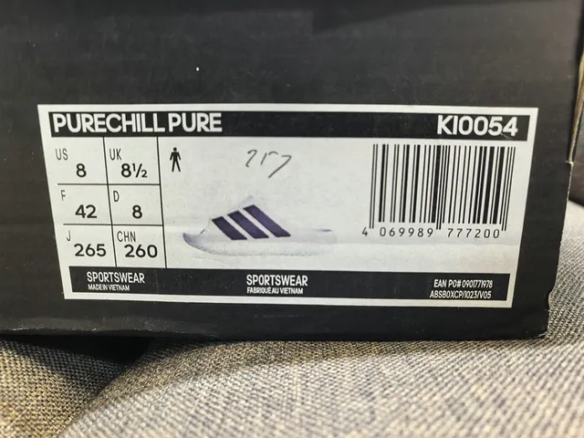 Adidas Yeezy Slide White Black Slippers 2