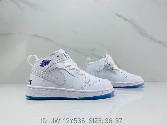 Tênis de basquete infantil Air Jordan 1 preto vermelho branco 23