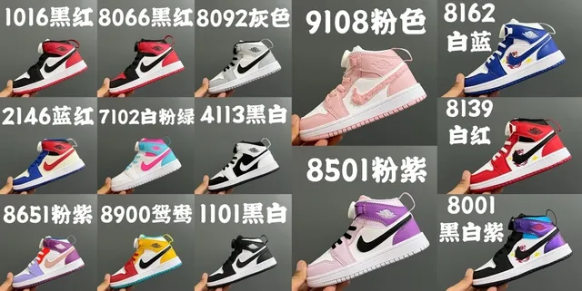 Air Jordan 1 黑白高帮皮革鞋面篮球鞋 2