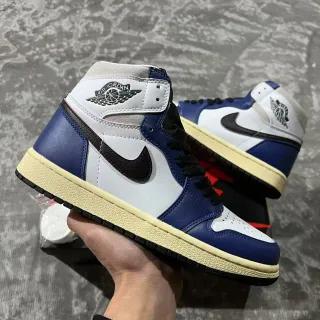 Air Jordan 1 High রয়্যাল ব্লু সাদা কালো বাস্কেটবল জুতো