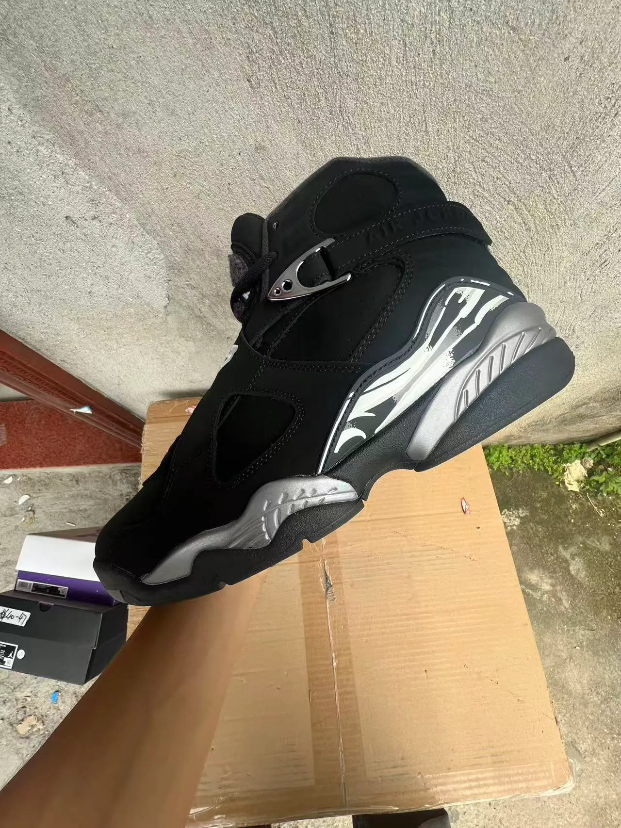 Tênis de basquete Air Jordan 12 '23' preto 3