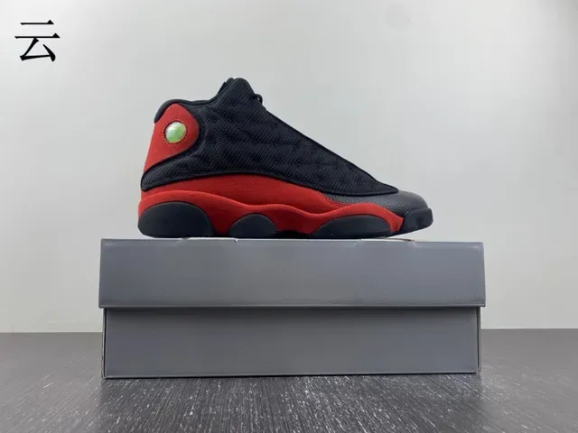 Air Jordan 13 أسود أحمر أخضر Jewel حذاء كرة السلة 3