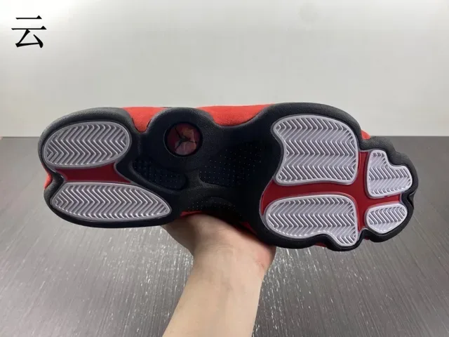 Air Jordan 13 أسود أحمر أخضر Jewel حذاء كرة السلة 9