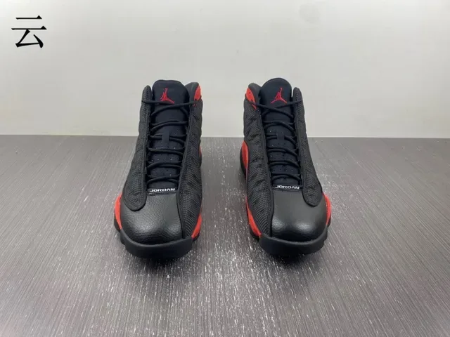 Air Jordan 13 أسود أحمر أخضر Jewel حذاء كرة السلة 16