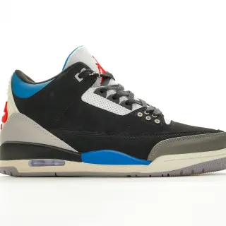 Air Jordan 3 黑蓝红水泥篮球鞋
