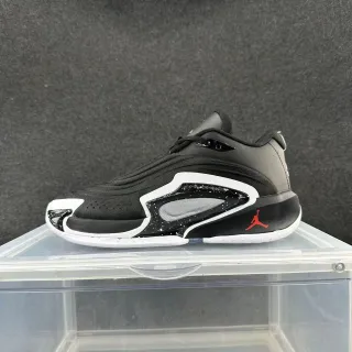 Air Jordan 36 কালো সাদা হাই-টপ স্কাল্পটেড মিডসোল বাস্কেটবল জুতা