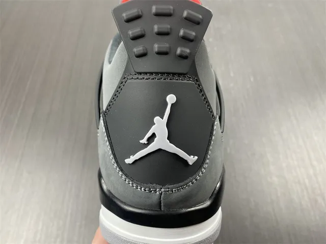 Air Jordan 4 深灰色 黑色 红色 篮球鞋 5