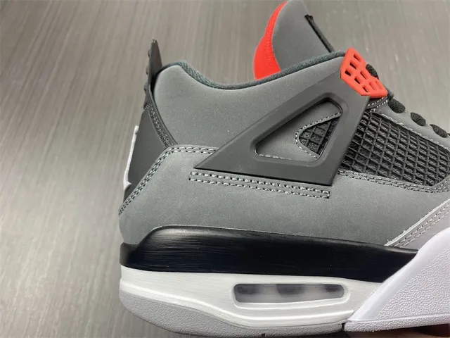 Air Jordan 4 深灰色 黑色 红色 篮球鞋 6