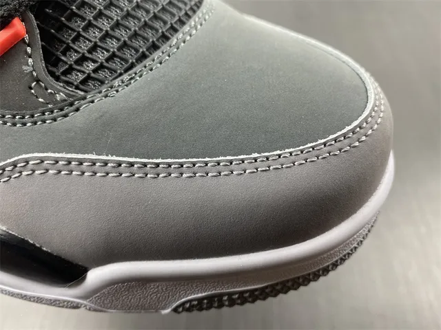 Air Jordan 4 深灰色 黑色 红色 篮球鞋 7