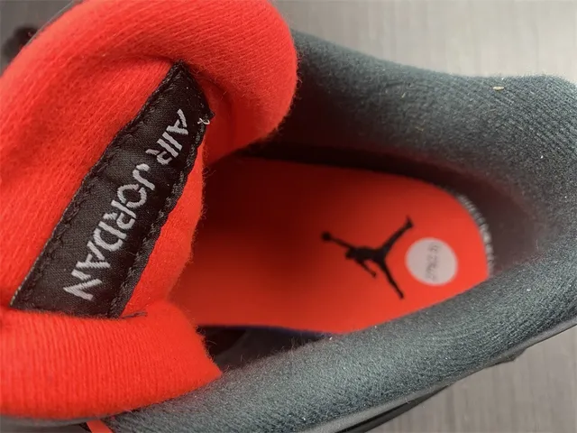 Air Jordan 4 深灰色 黑色 红色 篮球鞋 16