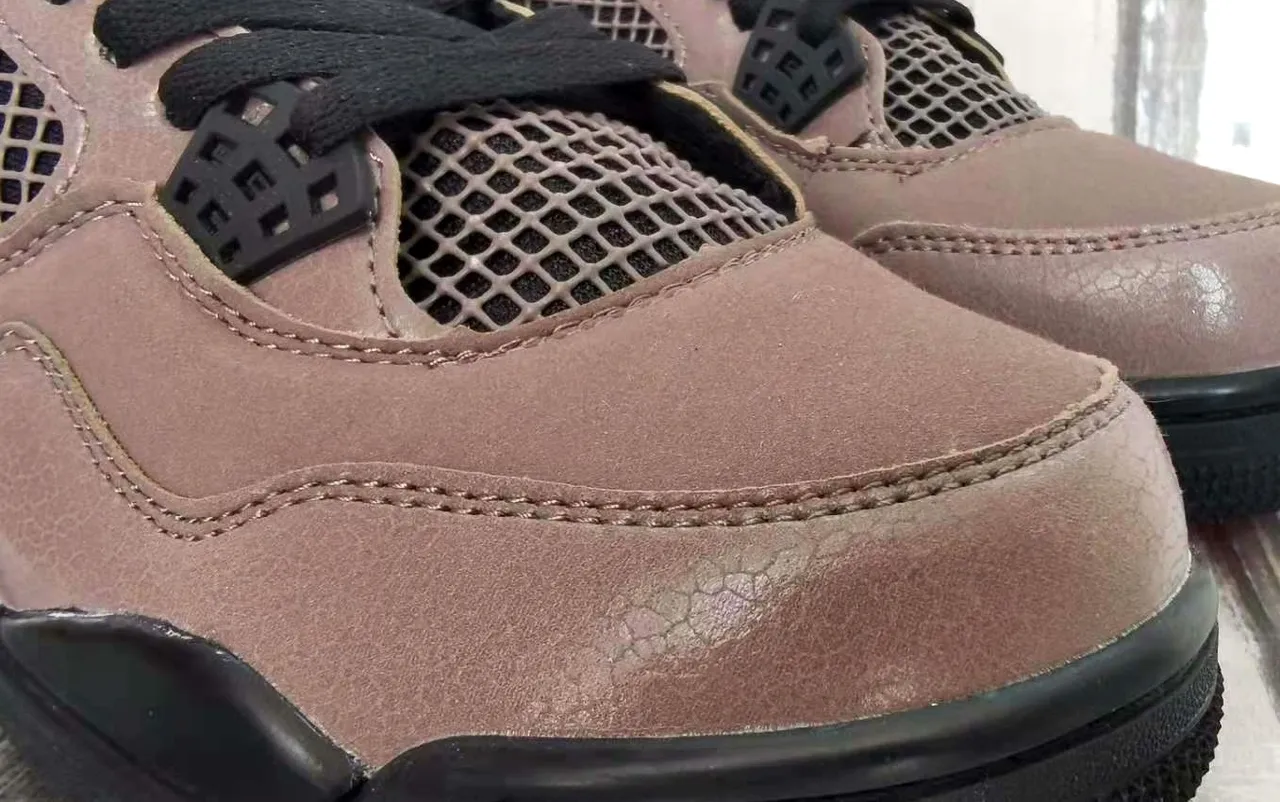 Air Jordan 4 灰褐黑橙篮球鞋 2