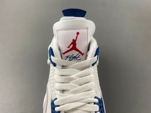 Air Jordan 4 Tênis de Basquete Branco Navy Gum 6