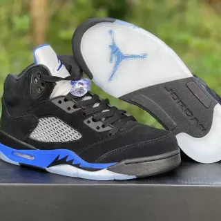 Air Jordan 5 Black Royal Blue White 篮球鞋