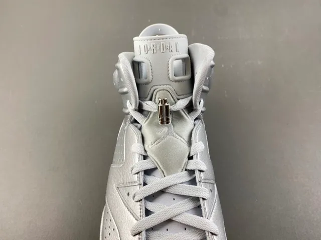 Tênis de basquete Air Jordan 6 prata metálico 6