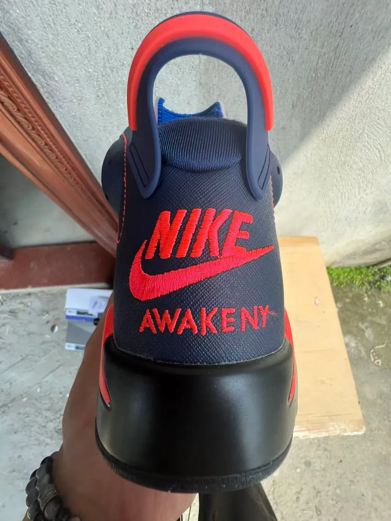 Air Jordan 6 Navy Light Blue Orange बास्केटबॉल जूते 8