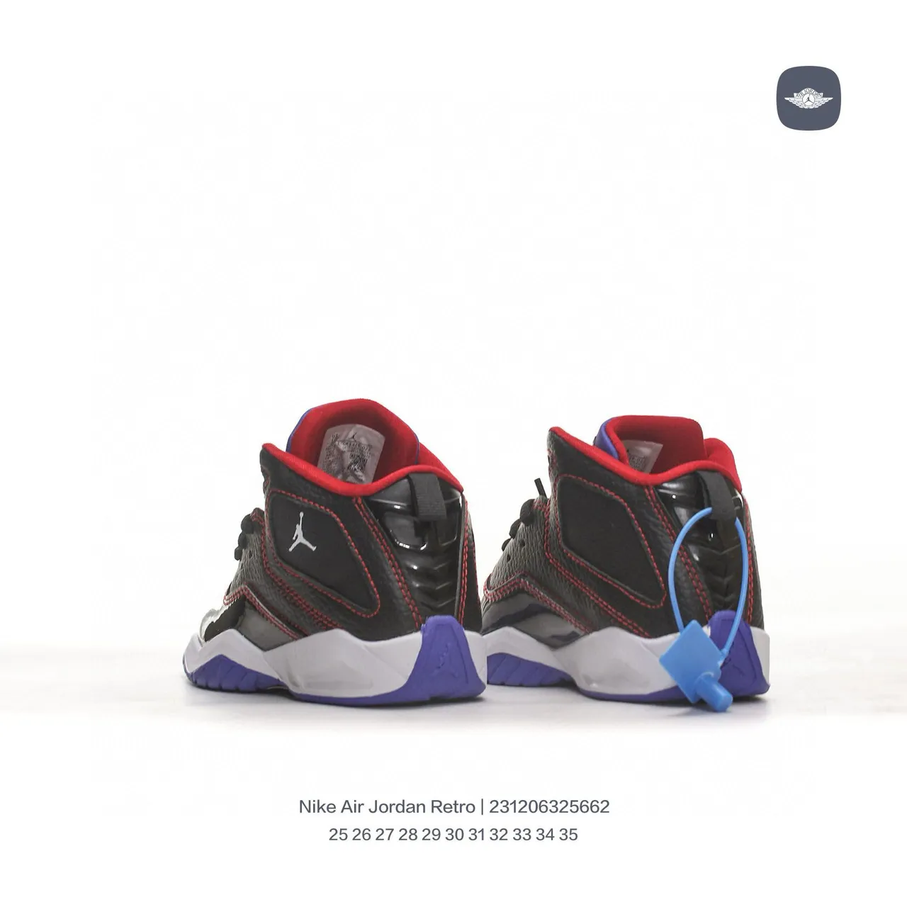 Air Jordan Retro काले नारंगी सफेद बास्केटबॉल जूते 19