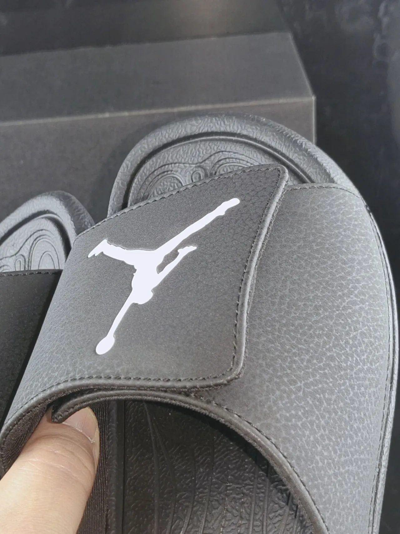 Air Jordan Slide Dark Gray Slippers 6