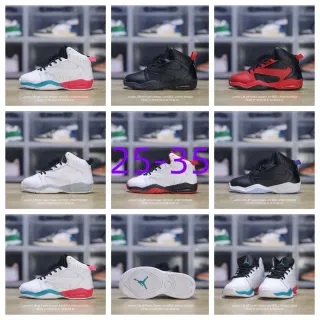 Tênis Air Jordan de cano alto branco e vermelho com painéis laterais perfurados