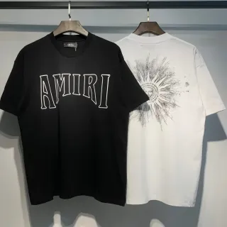 Amiri Graphic Outline Logo Black T-Shirt