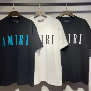 Amiri Logo Print Oversized T-Shirt