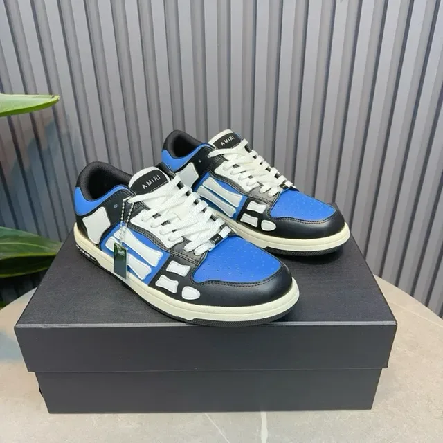 Amiri Skel Top negros azules blancos zapatillas lifestyle 4