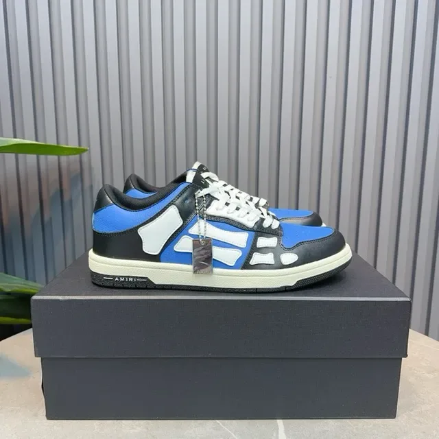 Amiri Skel Top negros azules blancos zapatillas lifestyle 7
