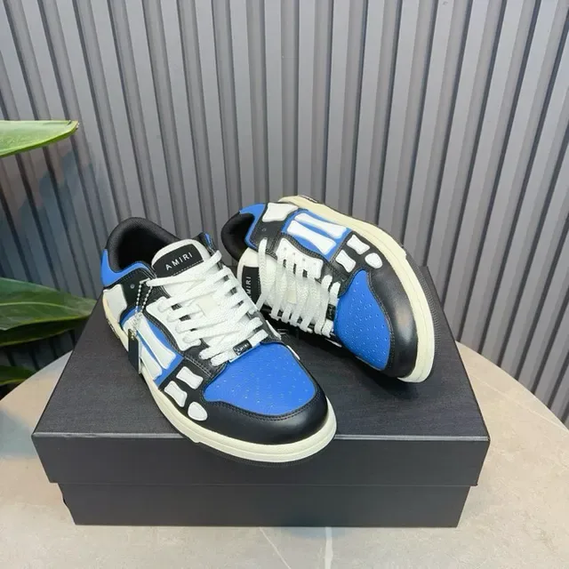 Amiri Skel Top negros azules blancos zapatillas lifestyle 9