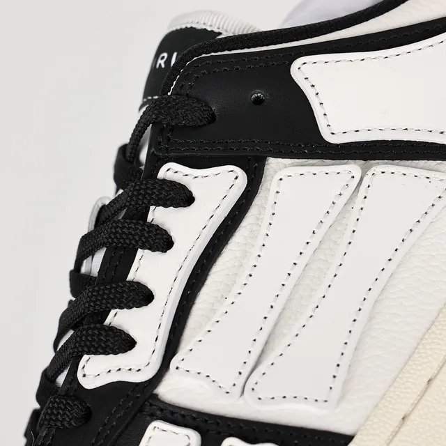 Amiri Skel Top Low Black and White Lifestyle Sneakers 6