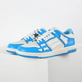 Amiri Skel Top Low Zapatillas Lifestyle Azul y Gris