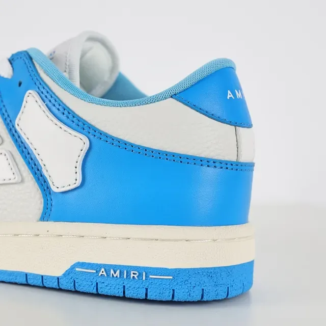 Amiri Skel Top Low Tênis Lifestyle Azul e Cinza 4