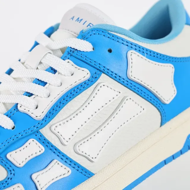 Amiri Skel Top Low Tênis Lifestyle Azul e Cinza 6