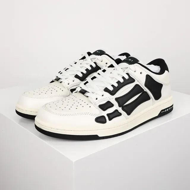 Amiri Skel Top Low Bone Motif tênis de estilo de vida 2