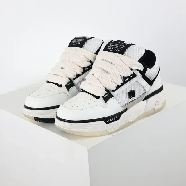 Amiri Skel Top Sneakers Lifestyle Blanc Noir 2