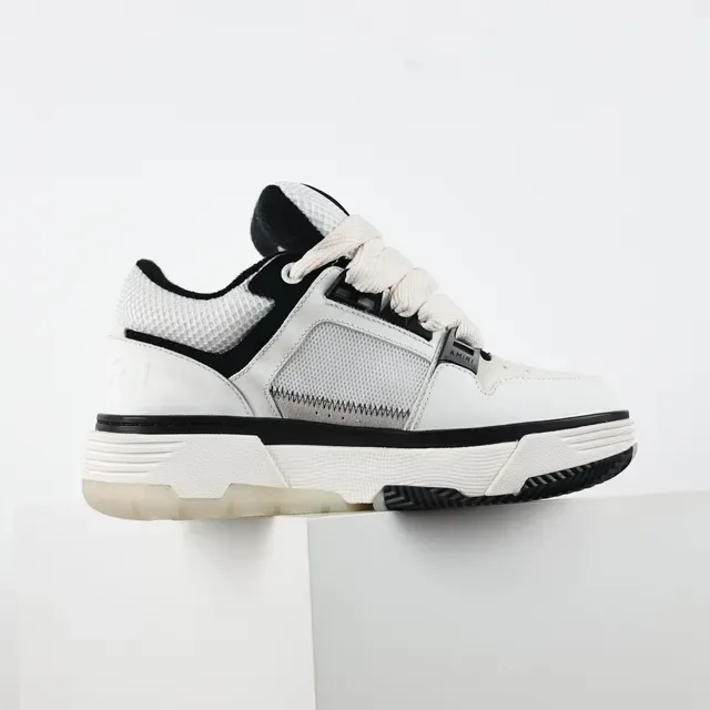 Amiri Skel Top Sneakers Lifestyle Blanc Noir 7