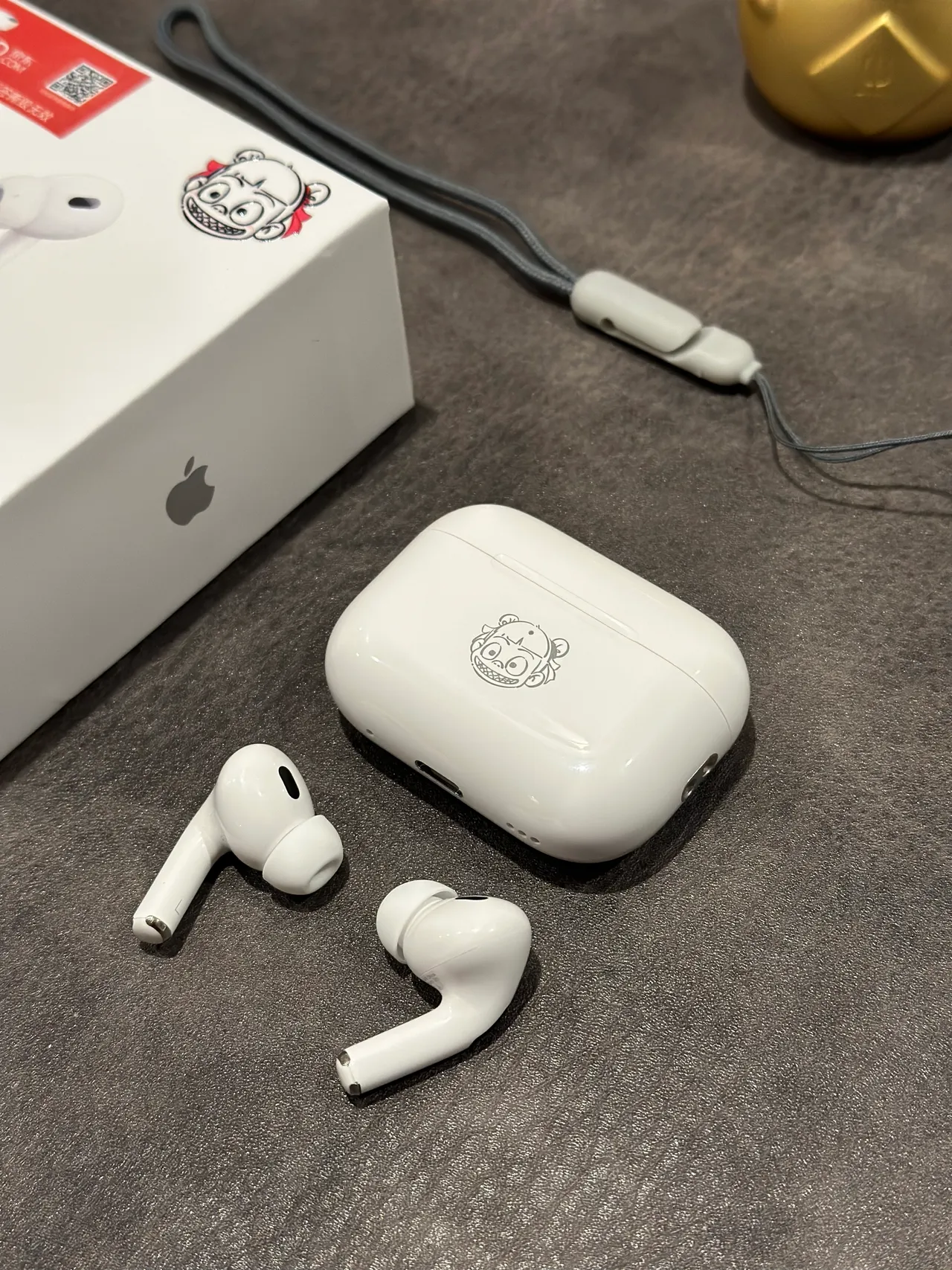 Apple AirPods White Stem-Style Matte Finish TWS Earbuds 3