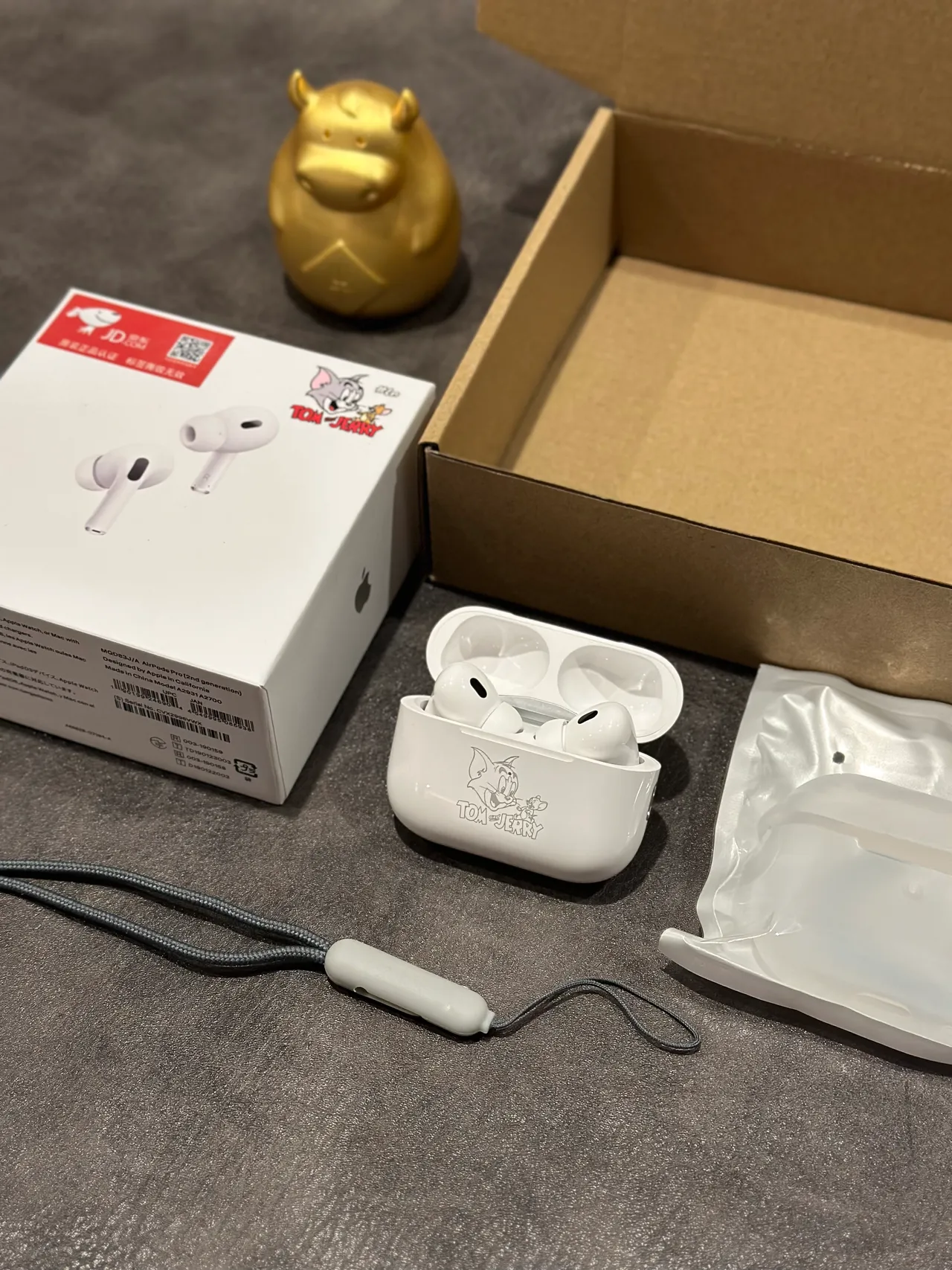 Apple AirPods White Stem-Style Matte Finish TWS Earbuds 12