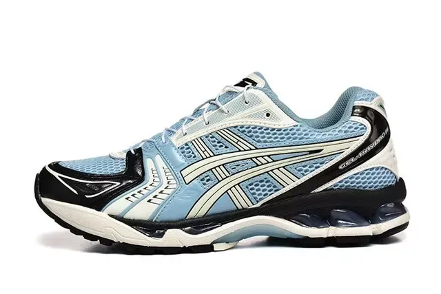ASICS Gel-Kayano bleu clair noir blanc chaussures de course 2