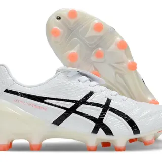 ASICS Lethal Testimonial 白色半透明橙色 硬地足球鞋