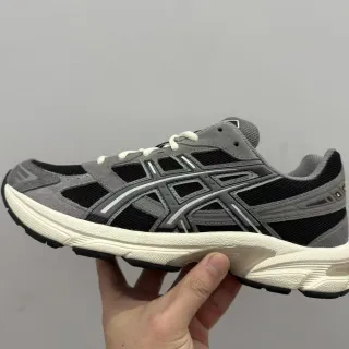 ASICS Tiger Stripe 灰色 黑色 生活方式运动鞋