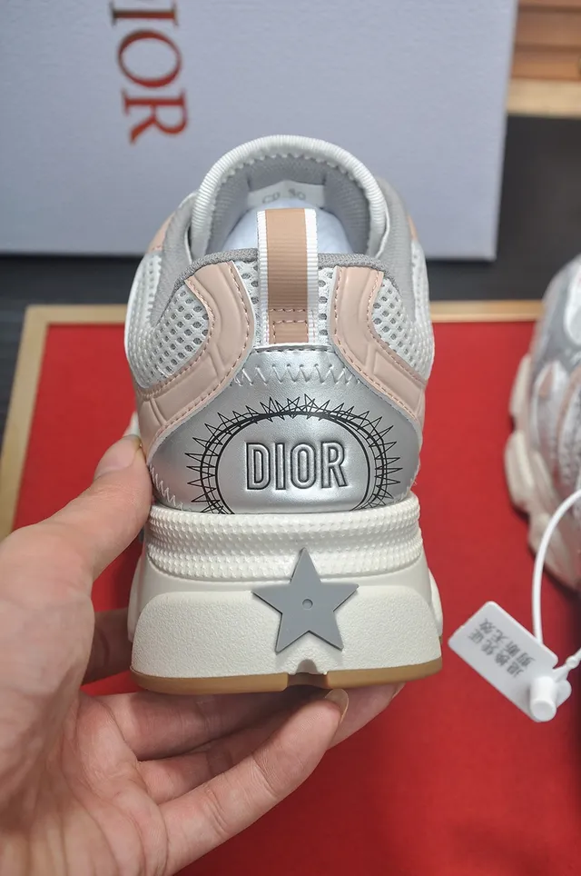 Balenciaga Beige Silver Suela Oversized Paneles de Malla y Sintéticos En Capas Sneakers Chunky 2