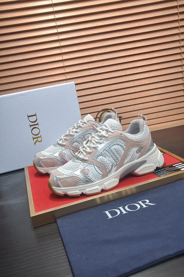 Balenciaga Beige Silver Suela Oversized Paneles de Malla y Sintéticos En Capas Sneakers Chunky 4