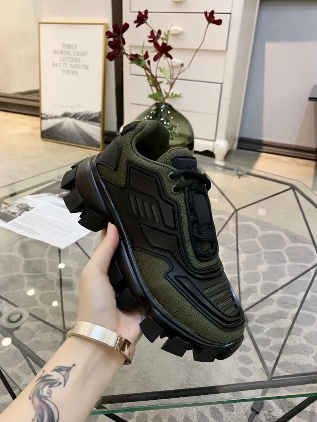 Balenciaga Defender Verde Oliva Zapatillas Chunky 5
