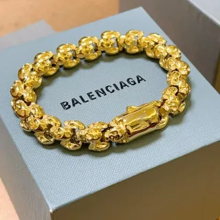 Balenciaga Cadena Calavera Metal Dorado