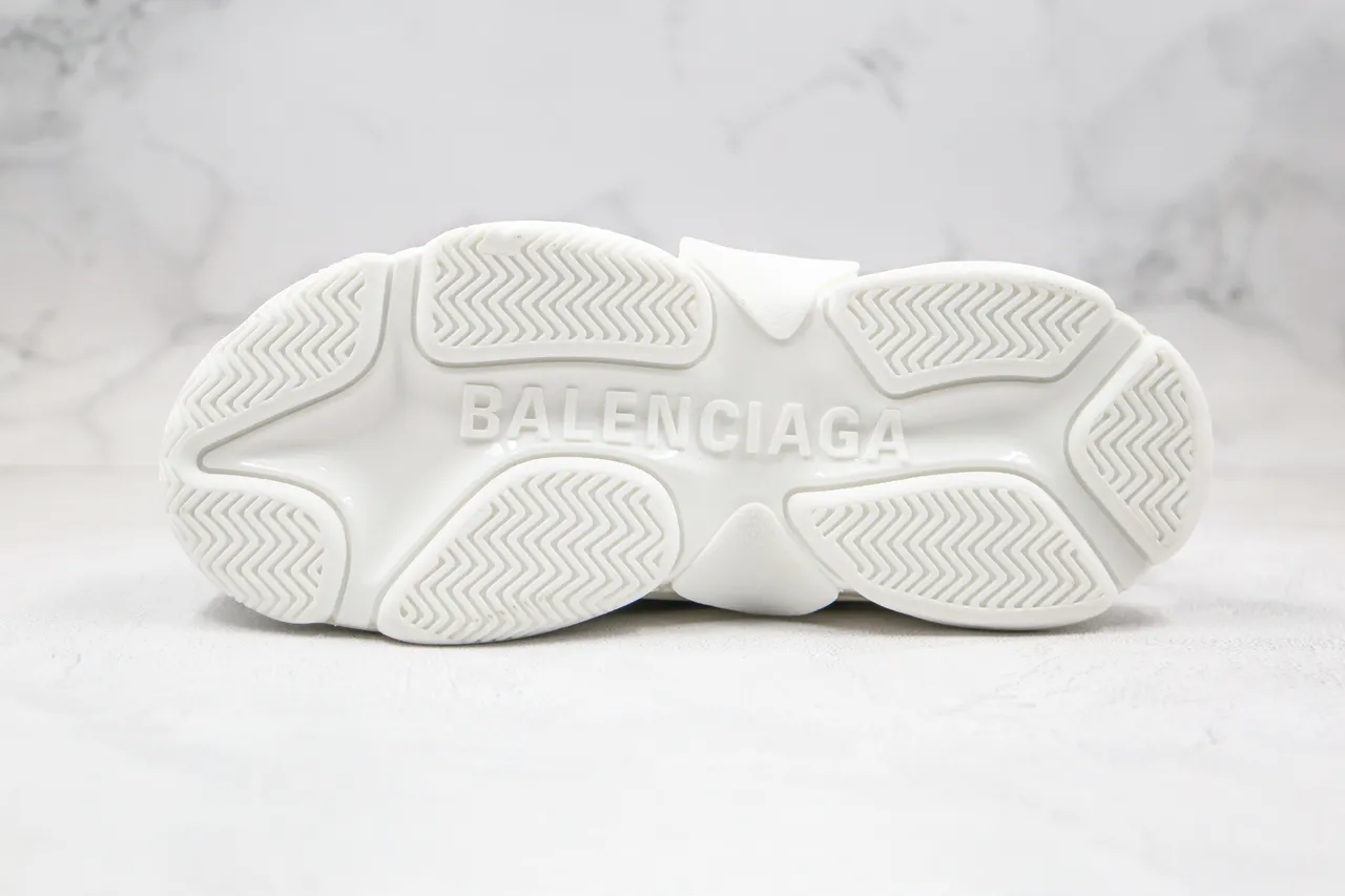 Balenciaga Triple S Sneakers Noires et Off-White Chunky 2