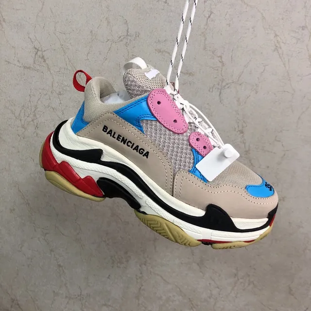 Balenciaga Triple S Multicolor Chunky Sneakers 5