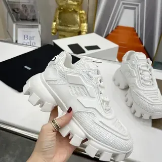 Balenciaga White Sole Sculpted Midsole Chunky Sneakers