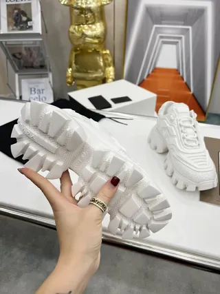 Balenciaga White Sole Sculpted Midsole Chunky Sneakers 3